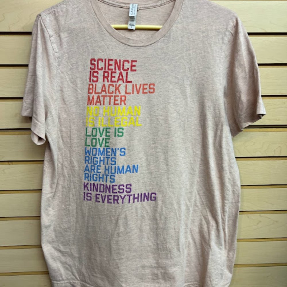 Pink progressive t-shirt